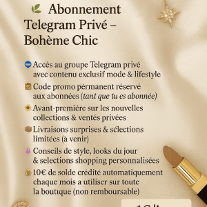 Abonnement Champêtre Chic – Only 1 €/jour!