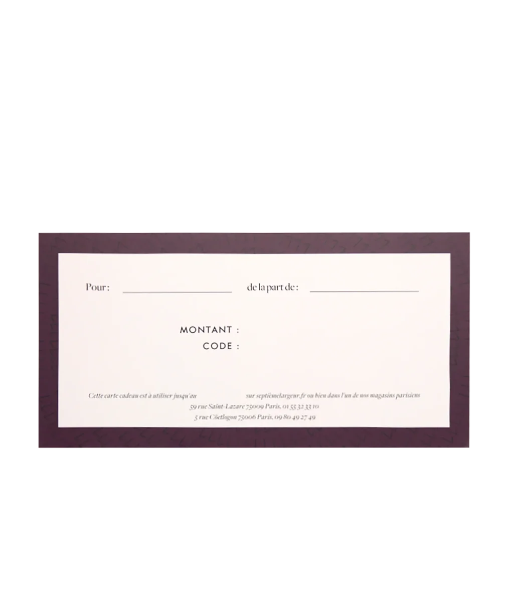 La carte cadeau – Image 3