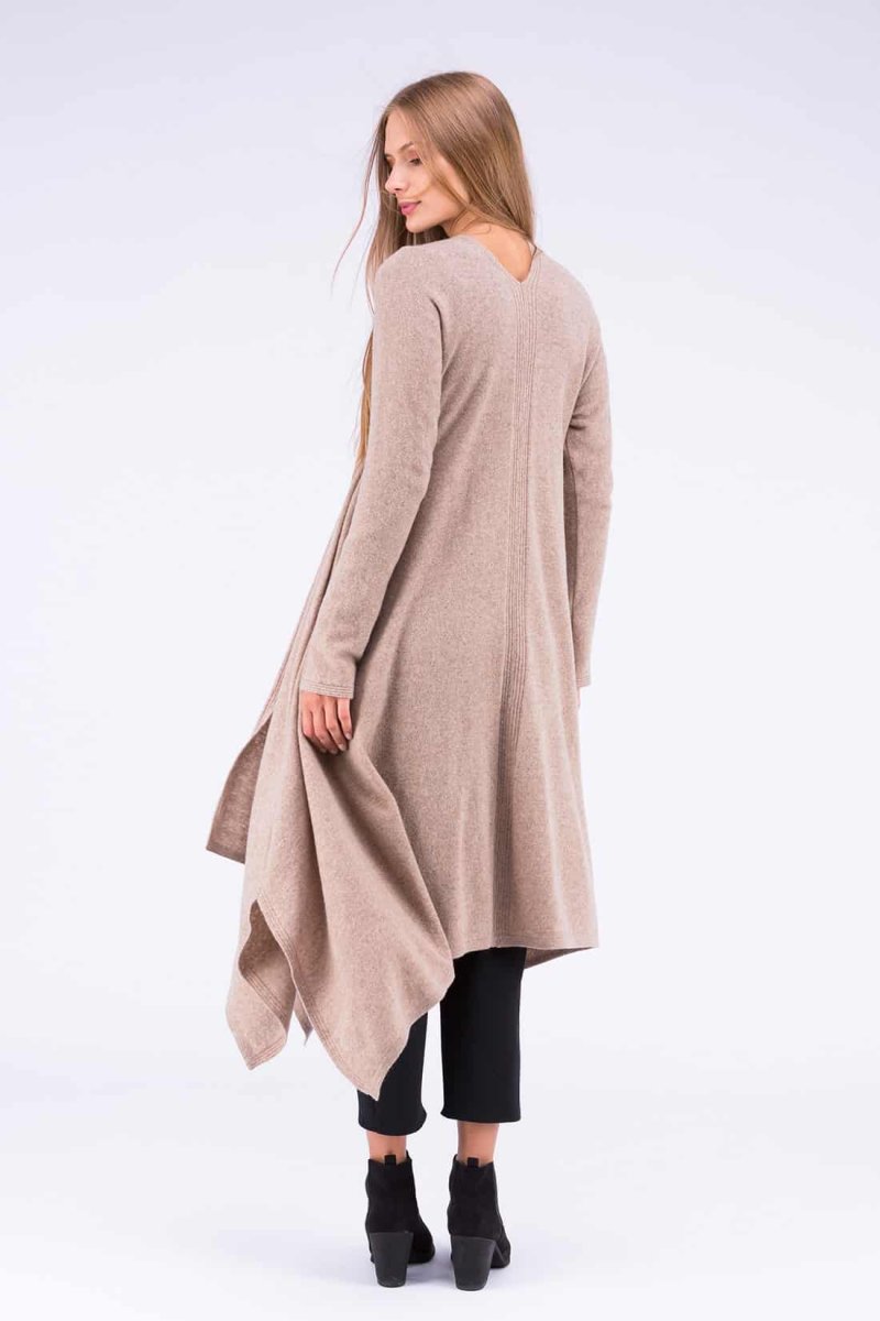Robe-manteau beige en laine ILULISSAT – Image 5