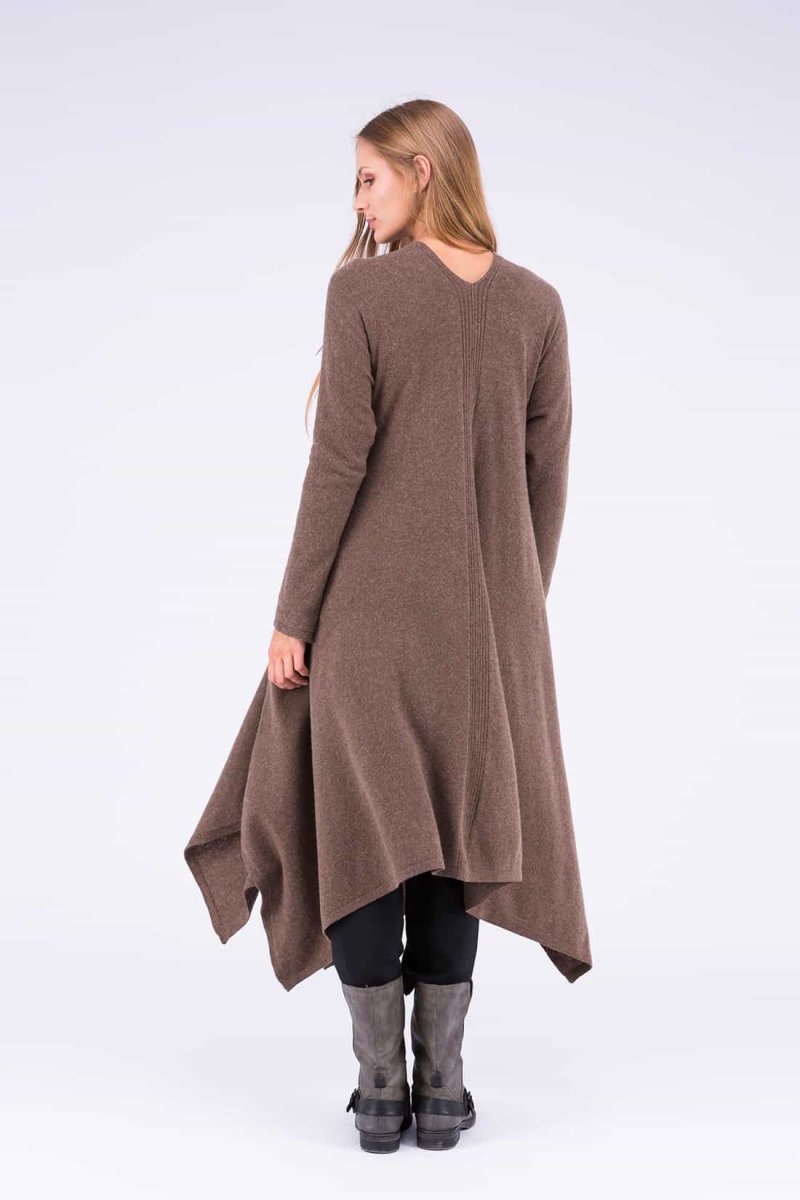 Brown wool dress-coat ILULISSAT – Image 5
