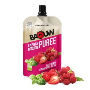 BAOUW - PURÉE FRAMBOISE FRAISE BASILIC
