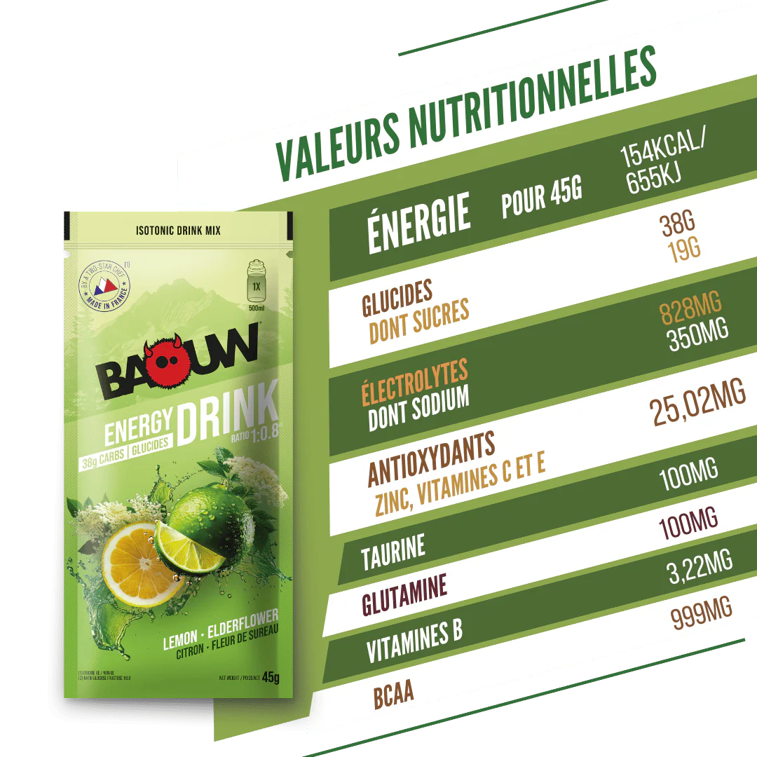 BAOUW - SACHET 45G BOISSON ISOTONIQUE CITRON / FLEUR DE SUREAU – Image 5
