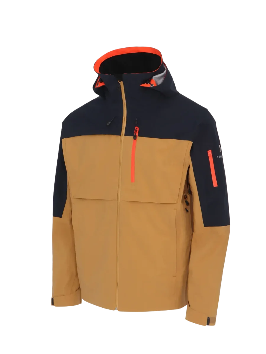 VESTE SKI HOMME SUN VALLEY DARKYL CAMEL – Image 2