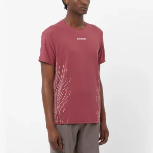 SALOMON - SENSE AERO SS T-SHIRT GFX - M
