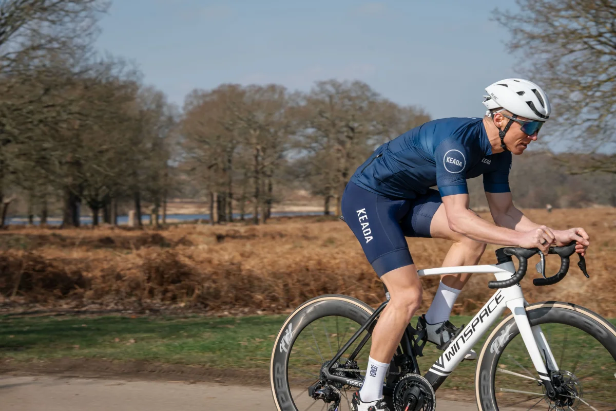 Men's Essential Short Sleeved Cycling Jersey - Navy – Image 3