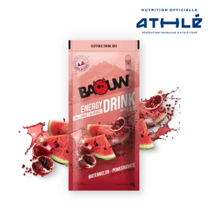 BAOUW - SACHET 45G BOISSON ISOTONIQUE PASTÈQUE / GRENADE