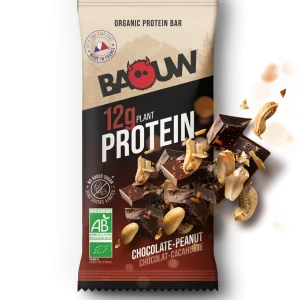 BAOUW - BARRE PROTEINÉES CHOCOLAT CACAHUETE