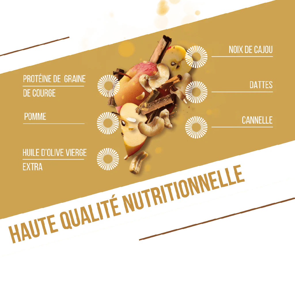 BAOUW - BARRE PROTEINÉE POMME CANNELLE – Image 4
