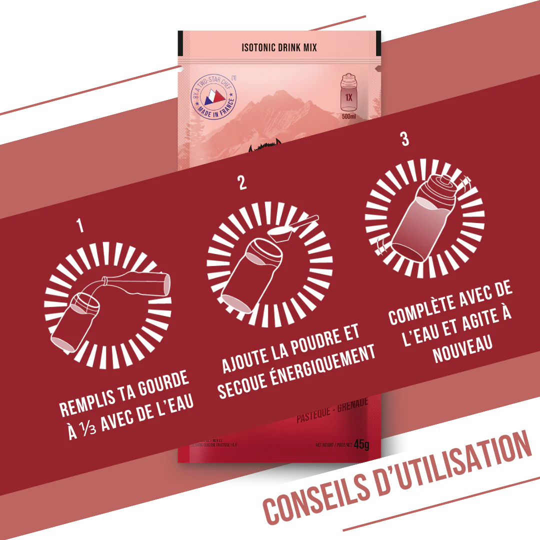 BAOUW - SACHET 45G BOISSON ISOTONIQUE PASTÈQUE / GRENADE – Image 4