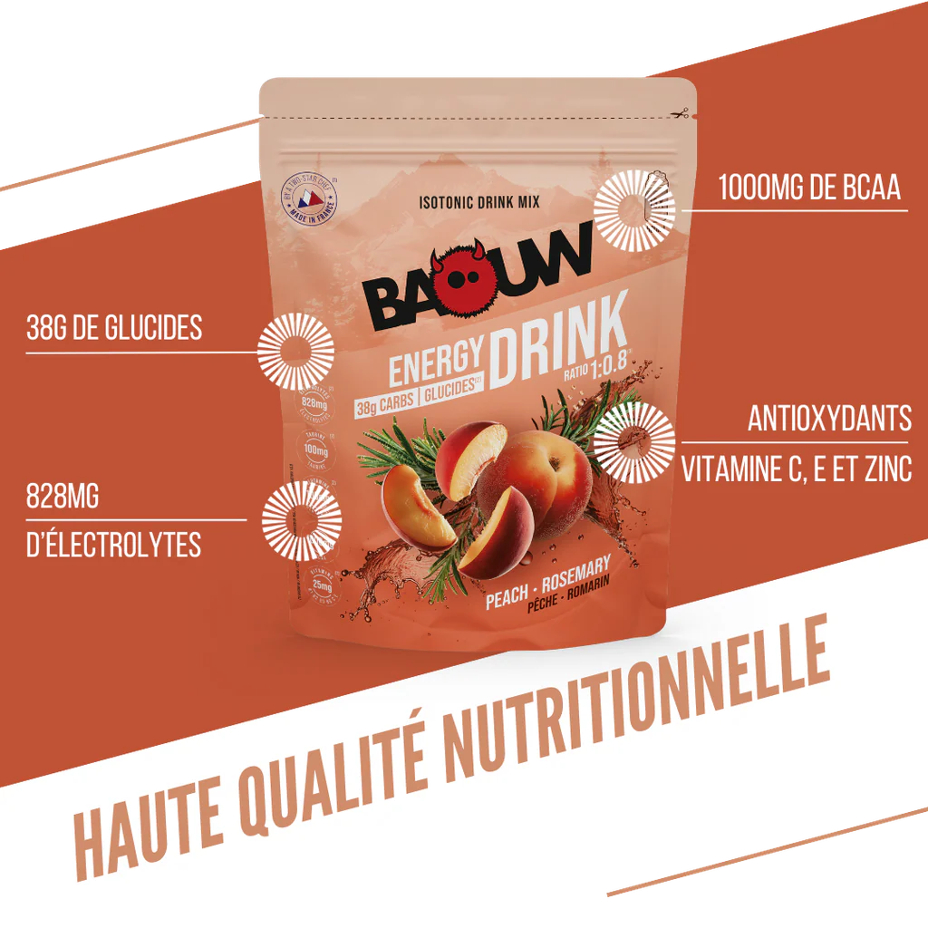 BAOUW - BOISSON ISOTONIQUE PÊCHE / ROMARIN – Image 3