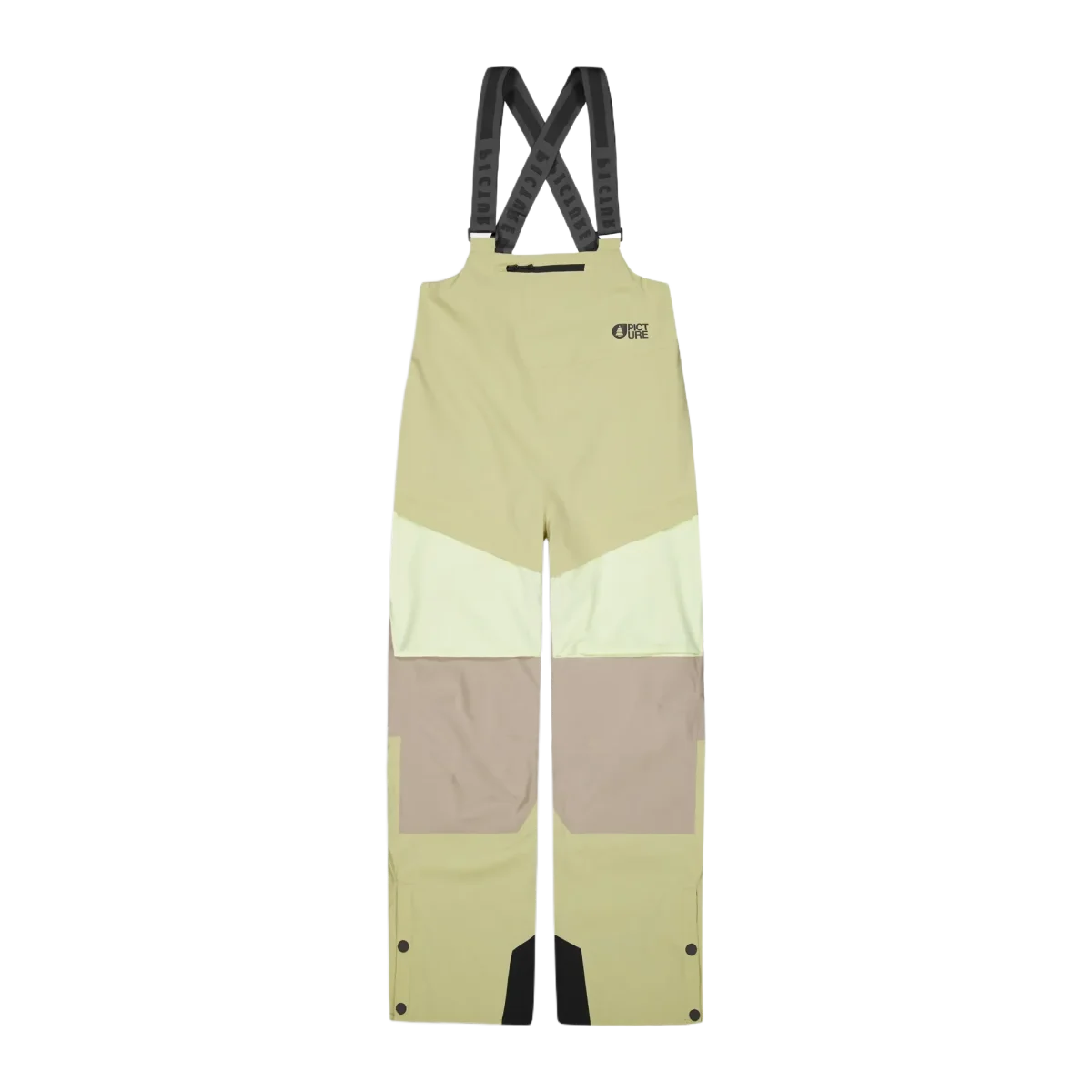 PANTALON – ELWY BIB PANTS-C Hemp Roebuck Lime Cream – Image 2