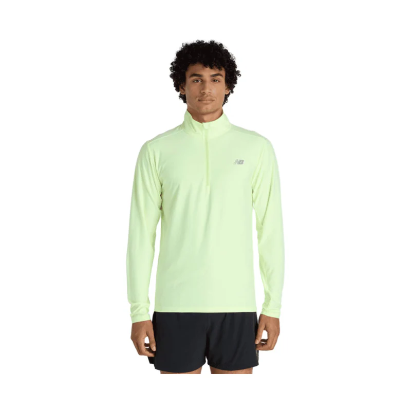 NEW BALANCE - SPACE DYE 1/4 ZIP LS - M – Image 6