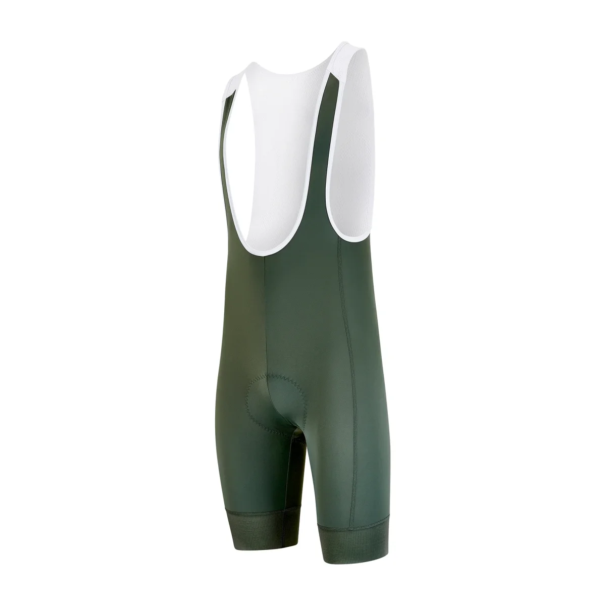 Men's Essential Bib Shorts - Olive – Image 5