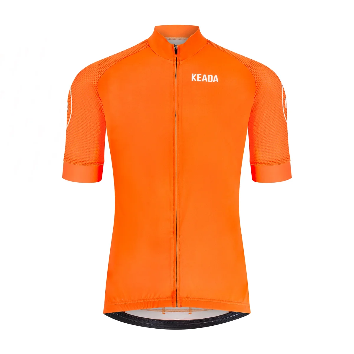 Women's Essential Short Sleeved Cycling Jersey - Orange – Image 2