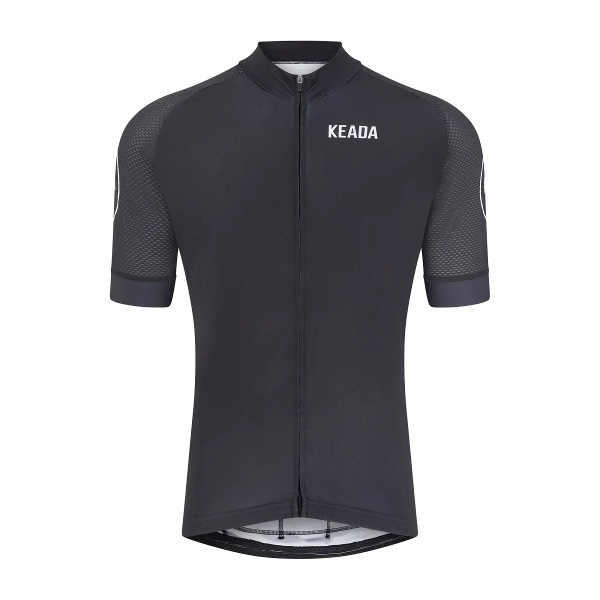 Men's Essential Short Sleeved Cycling Jersey - Black