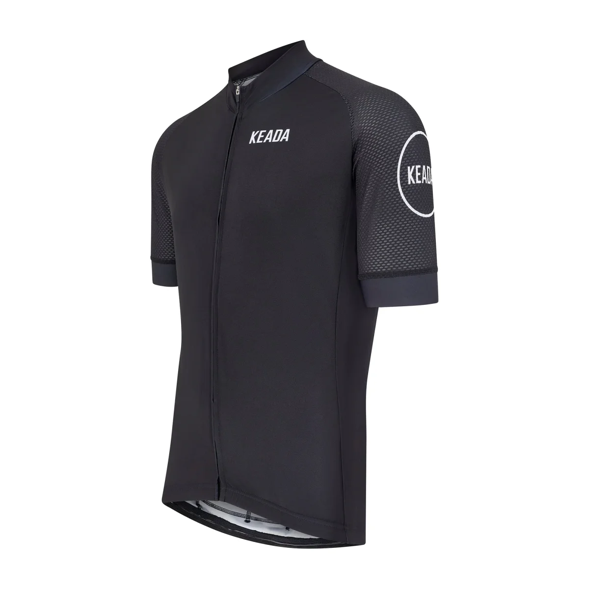 Women's Essential Short Sleeved Cycling Jersey - Black – Image 4
