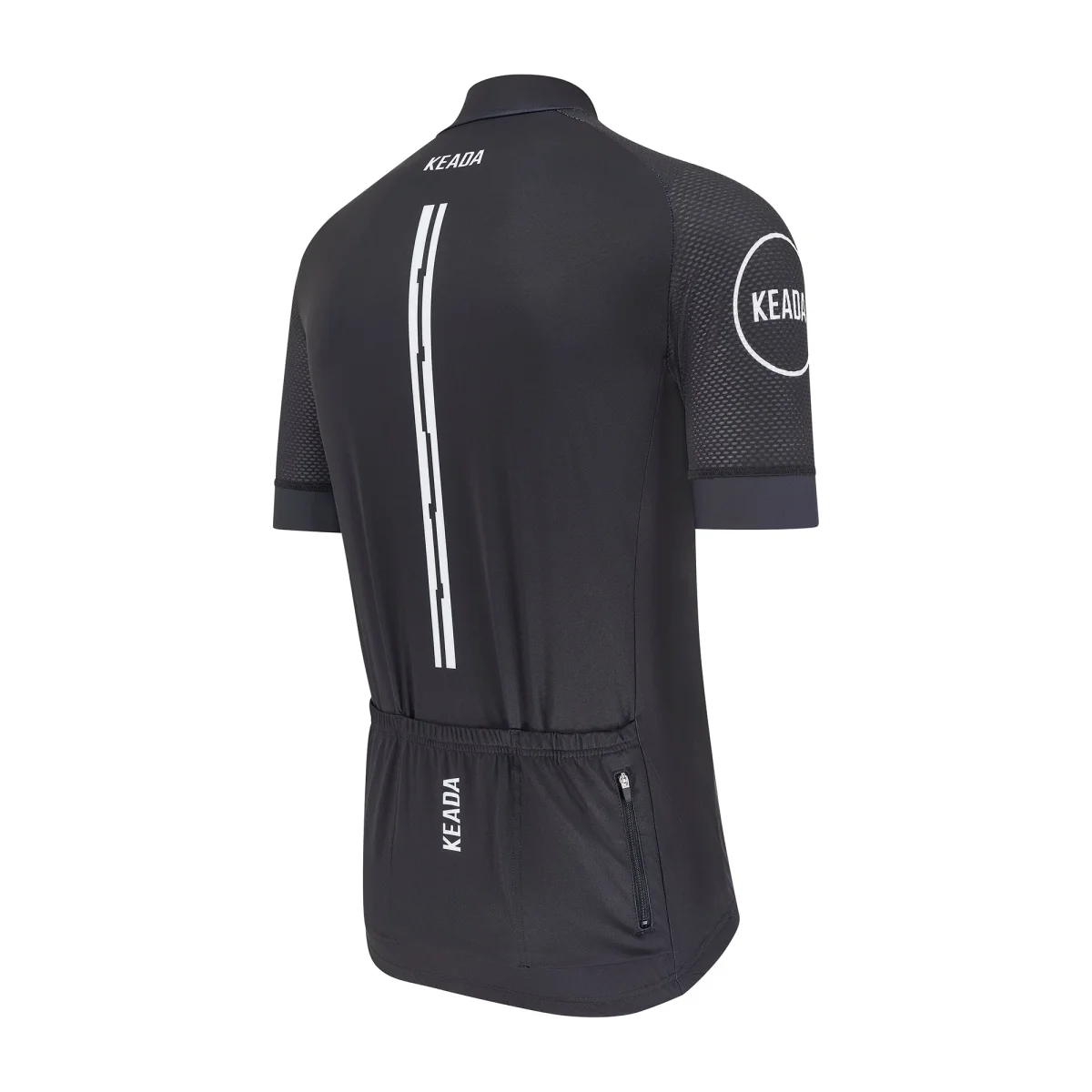 Women's Essential Short Sleeved Cycling Jersey - Black – Image 5