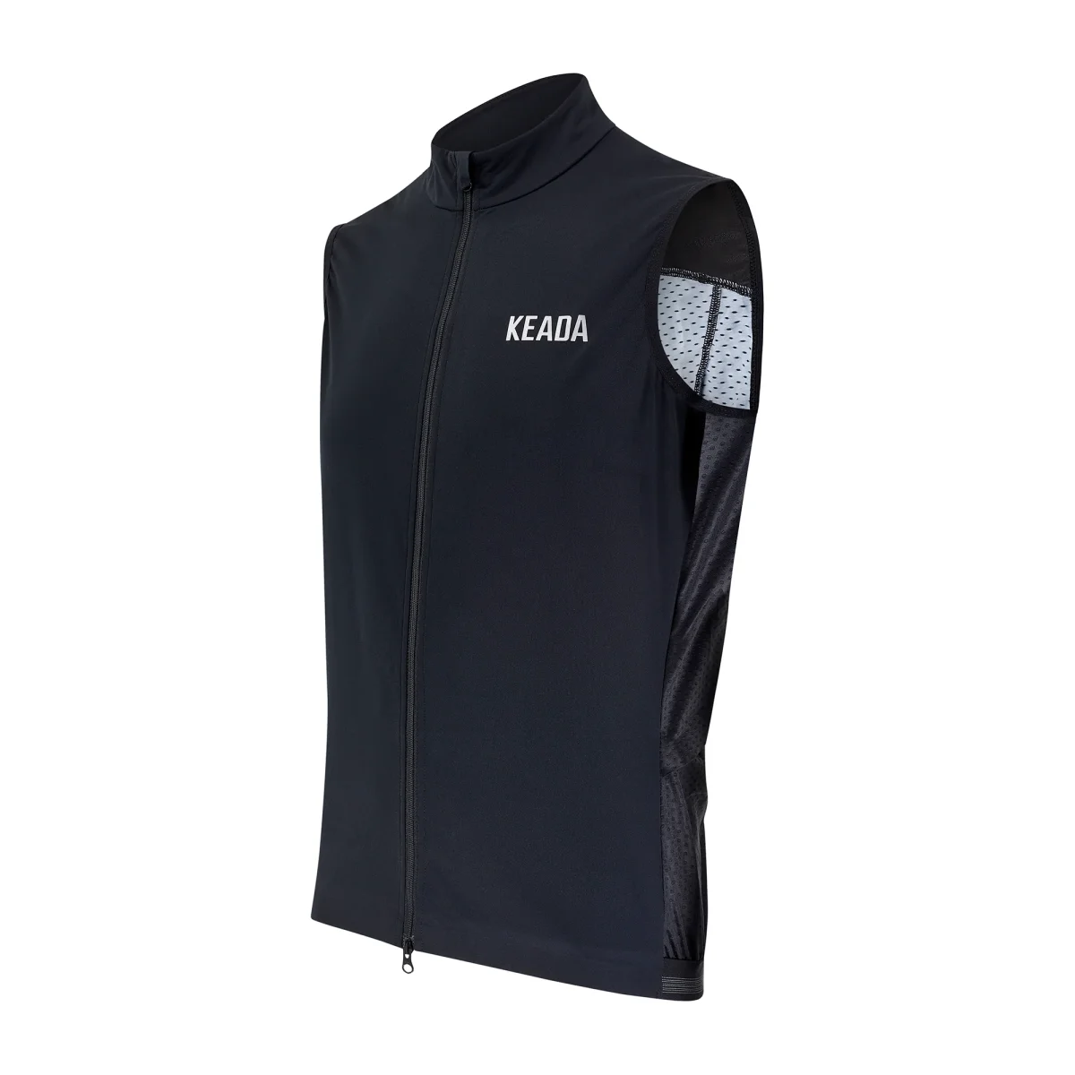 Men's Essential Cycling Gilet - Black – Image 4