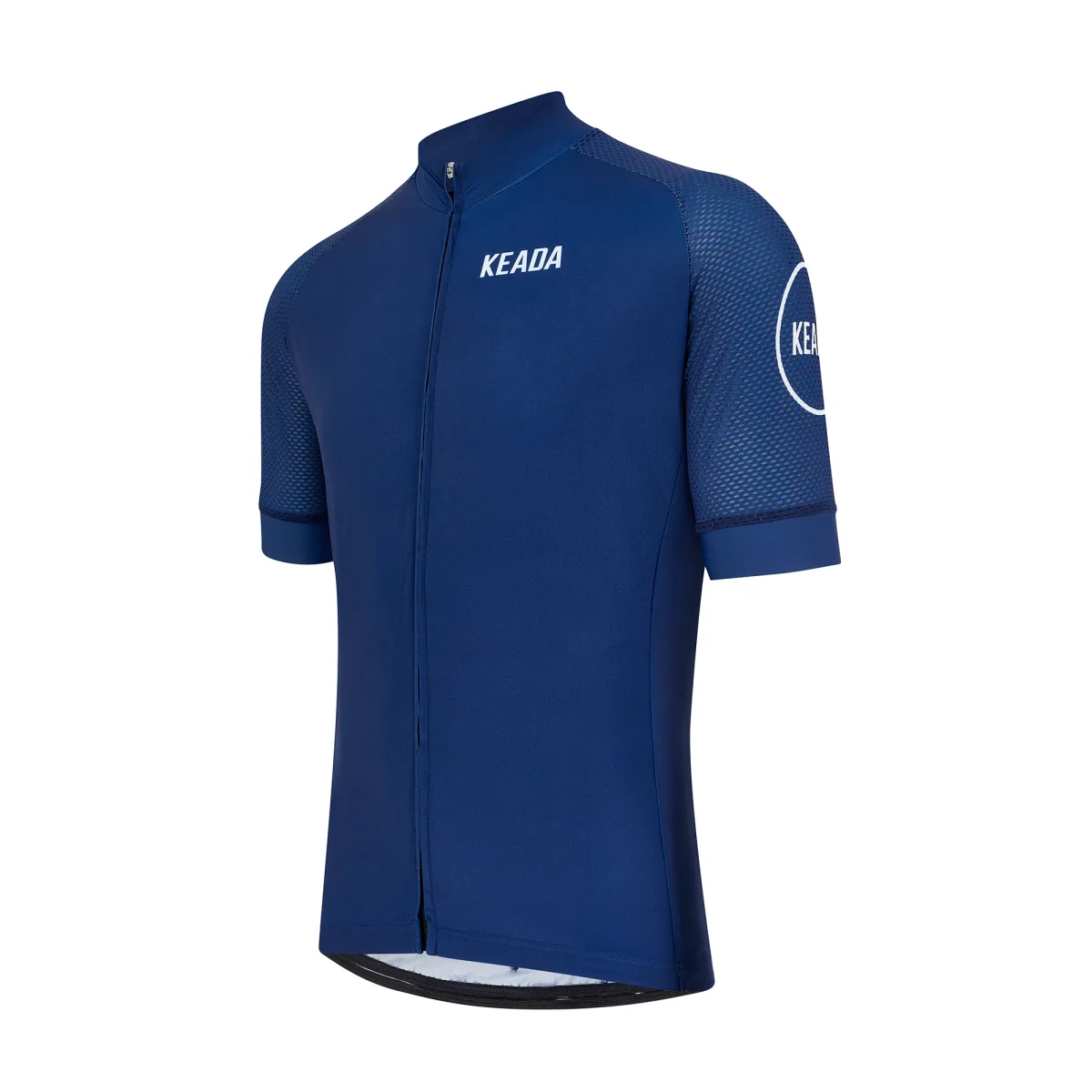 Men's Essential Short Sleeved Cycling Jersey - Navy – Image 4