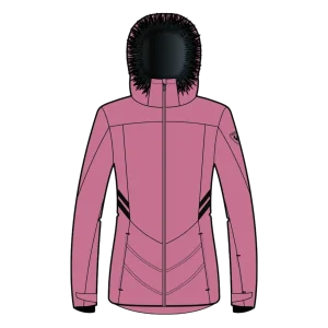 VESTE SKI ROSSIGNOL FEMME SKI JKT PINK