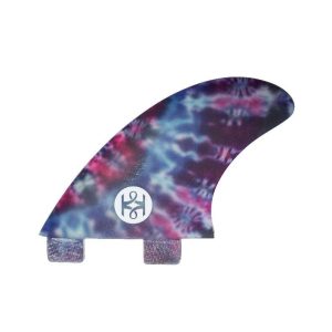 Dérives Surf Latérales Koalition Fins Tie Dye 3&rsquo;5 pour plug FCS