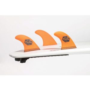 Dérives surf Feather fins Ultralight Orange plug FCS