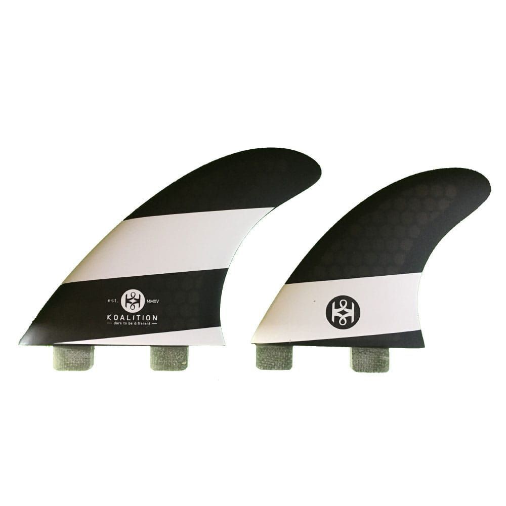 Dérives Surf Tri Quad Koalition Fins-5 ailerons planche FCS – Image 3