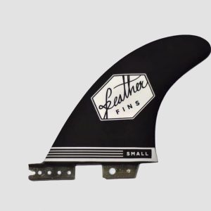 Dérives surf Feather fins Ultralight Noires plug FCS 2