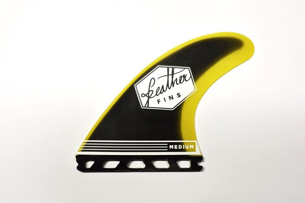 Ailerons surf Feather Fins Fiverglass pour plug Futures