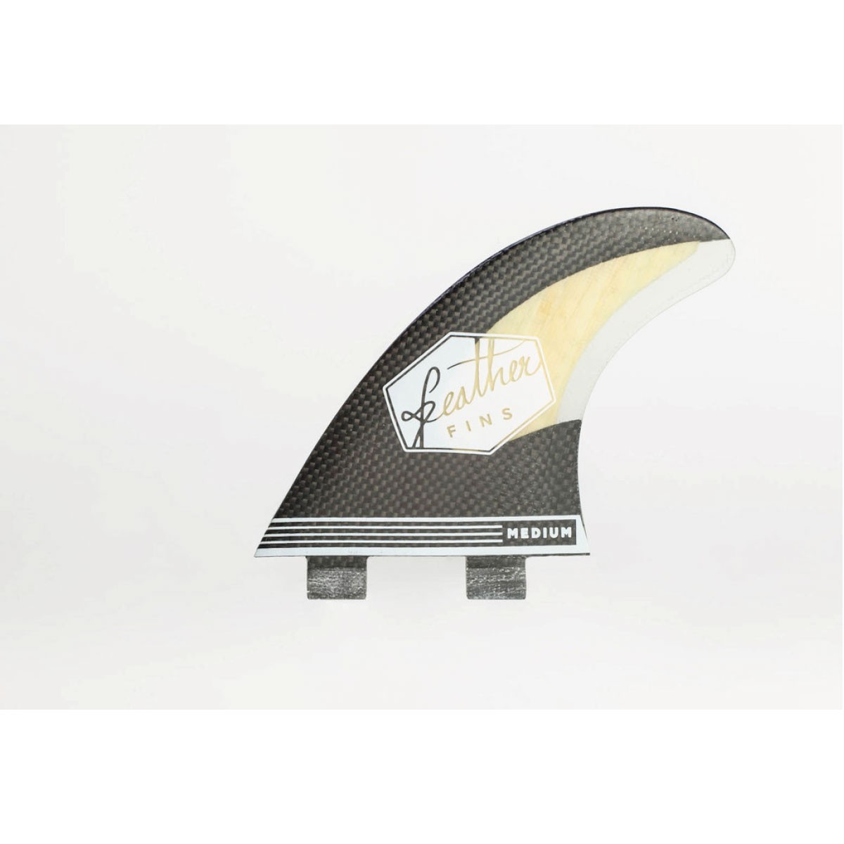 Dérives surf Feather fins Carbone Bambou plug FCS – Image 2