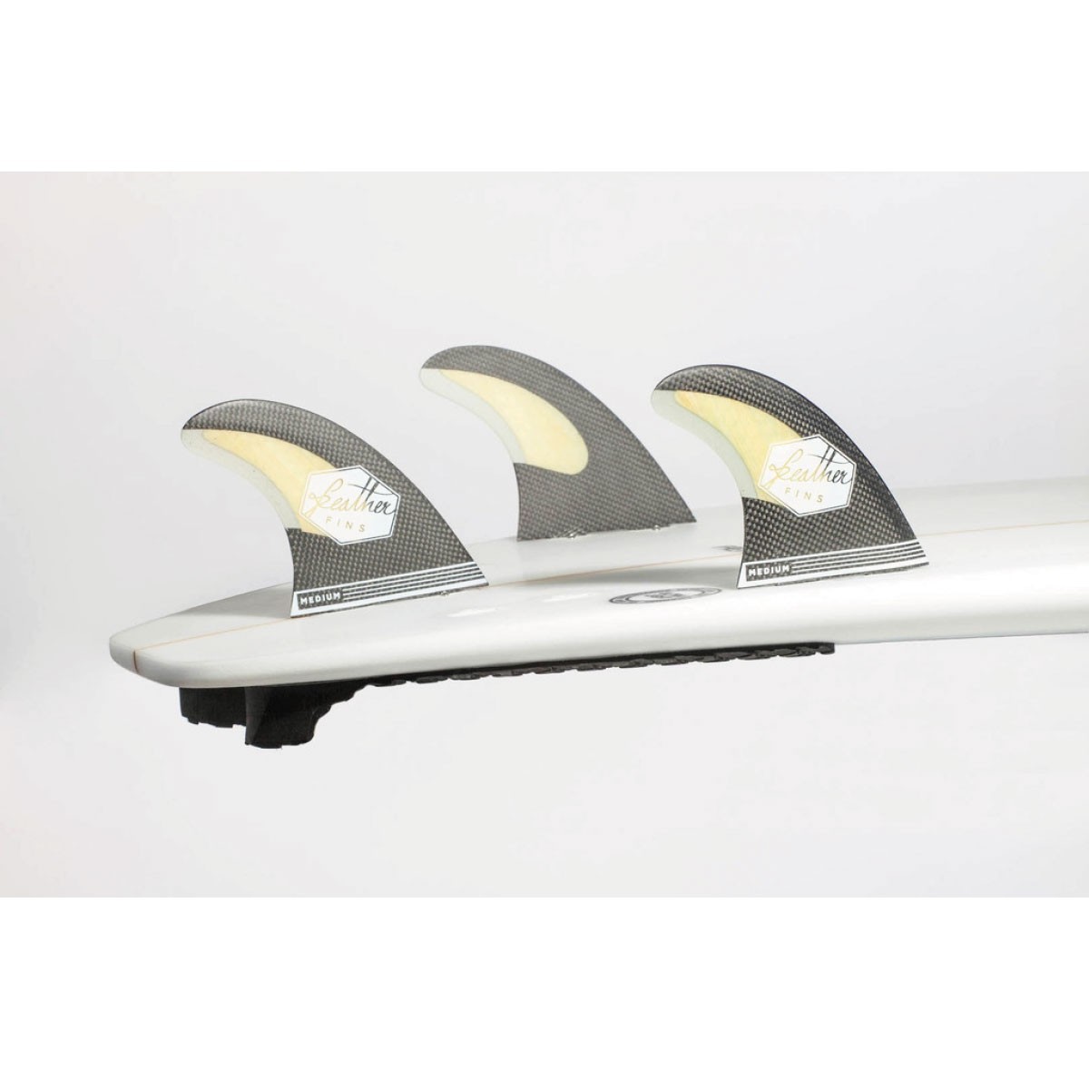 Dérives surf Feather fins Carbone Bambou plug FCS – Image 4
