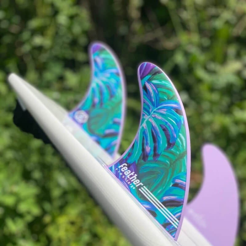 Derives surf Maud Le Car Feather Fins – Image 5