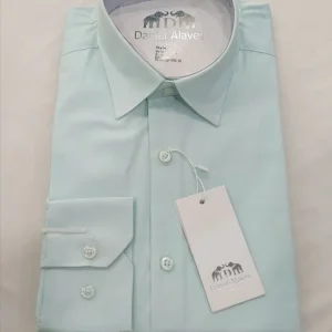 Chemise Col italien en Coton