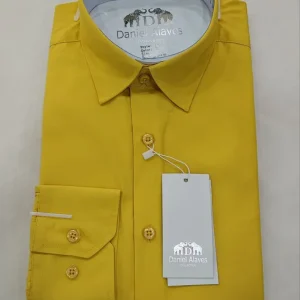 Chemise Col italien en Coton