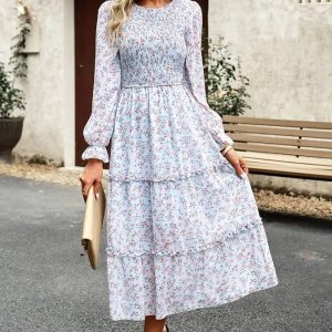 Robe Bapteme Bohème Champêtre