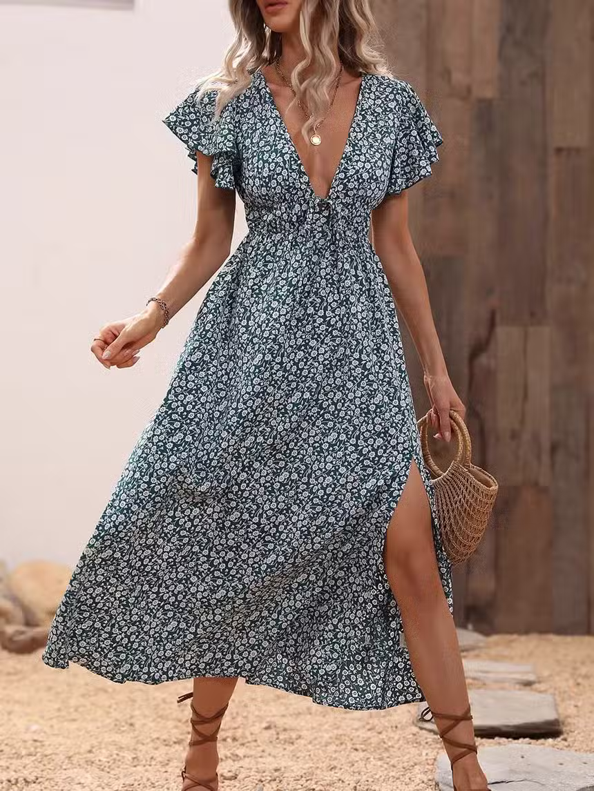 Robe Bohème Chic Mi-longue – Image 2