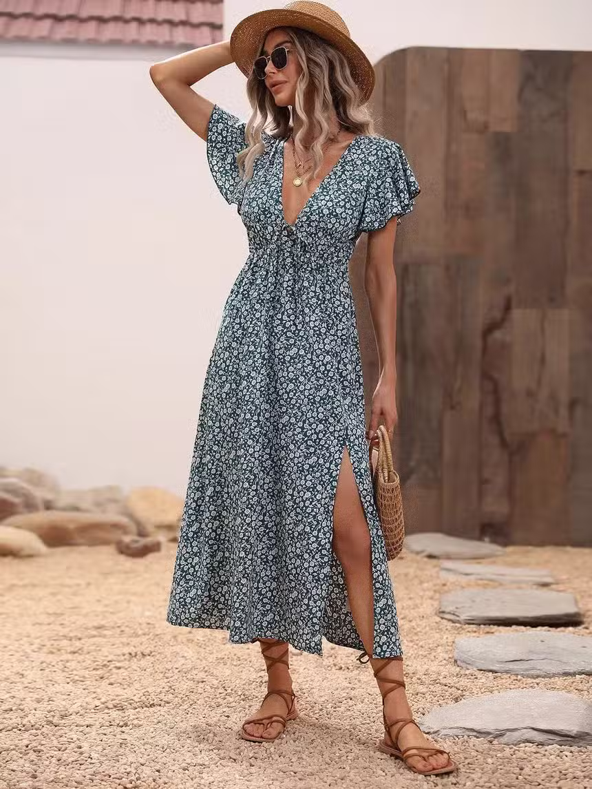 Robe Bohème Chic Mi-longue – Image 7