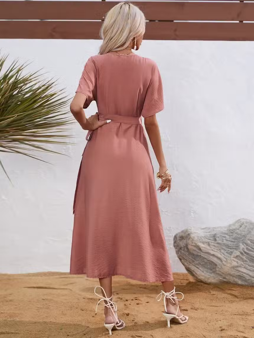 Robe Bohème Chic Portefeuille – Image 4