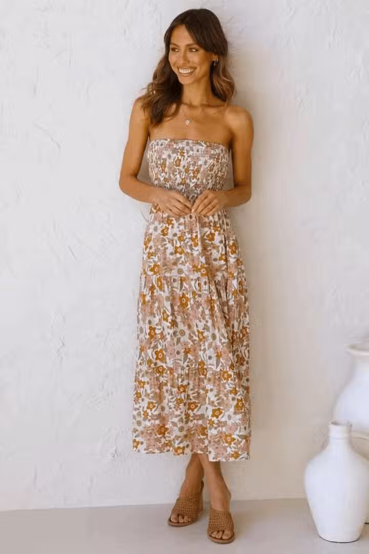 Robe Bustier Chic Et Champêtre Pour Mariage