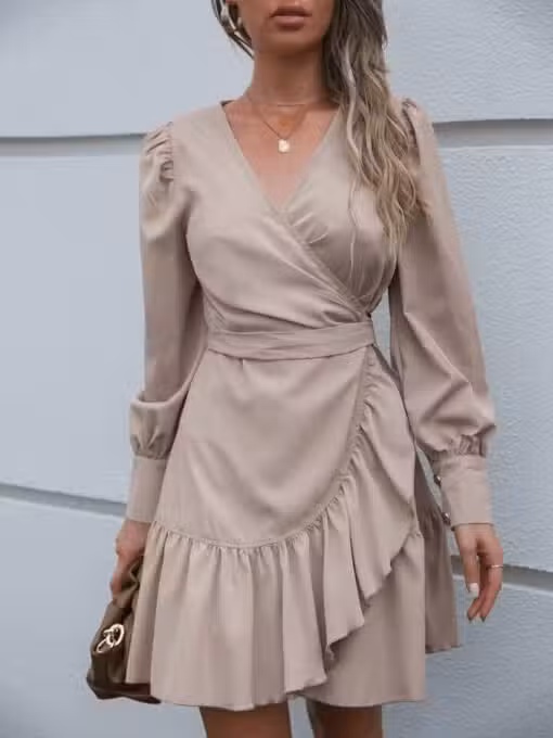 Robe Champêtre Beige