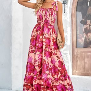 Robe Champêtre Coloree