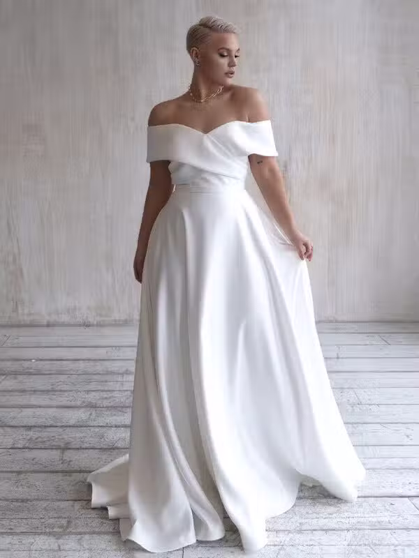 Robe De Mariage Pour Femme Ronde