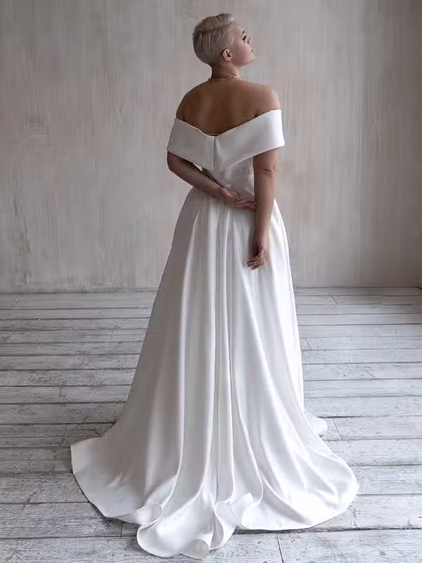 Robe De Mariage Pour Femme Ronde – Image 3