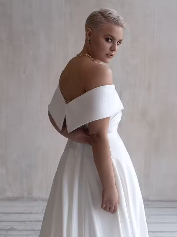 Robe De Mariage Pour Femme Ronde – Image 5