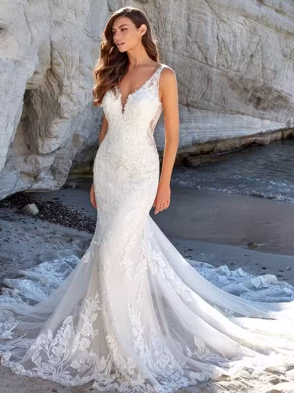 Robe De Mariée 2023 Sirène – Image 4