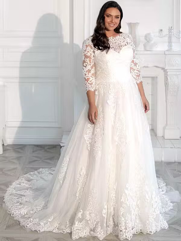 Robe De Mariée Bohème Grande Taille