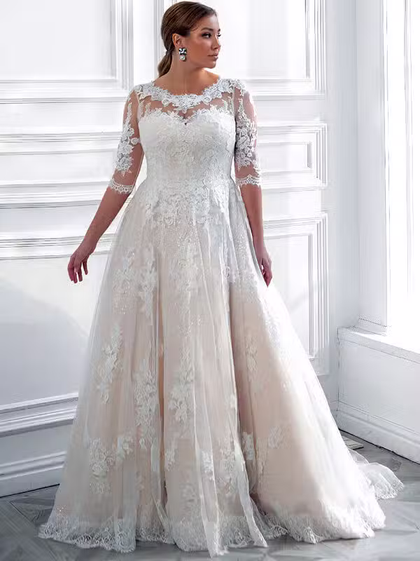 Robe De Mariée Grande Taille Bohème