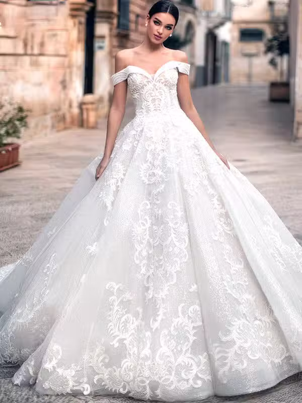 Robe De Mariée Princesse Volumineuse