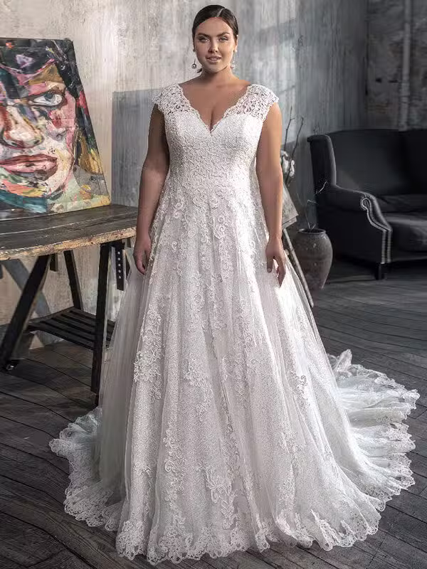 Robe De Mariée Ronde – Image 5