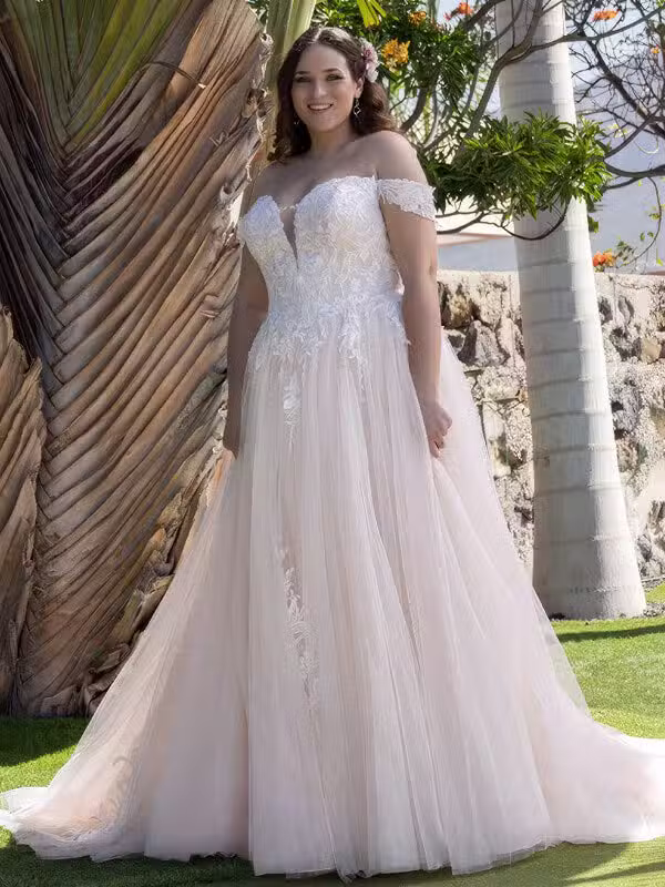 Robe De Mariée Sexy Grande Taille